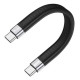 Equip 128410 cable USB USB4 Gen 3x2 0,13 m USB C Negro